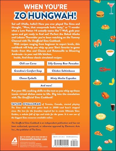 Image of The Unofficial Sims Cookbook: From Baked Alaska to Silly Gummy Bear Pancakes, 85+ Recipes to Satisfy the Hunger Need (Unofficial Cookbook Gift Series)