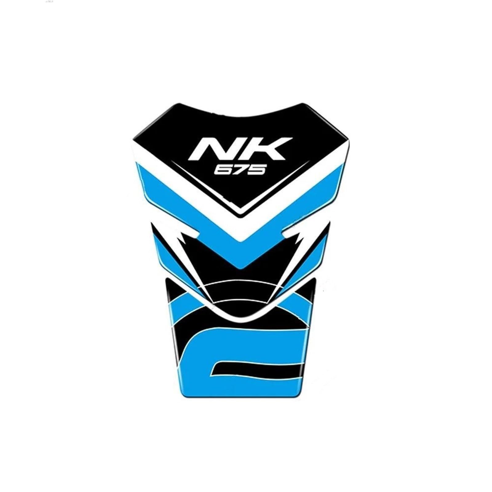Motorbike Stickers Motorcycle Fuel Tank Sticker for CFMOTO 675NK 675 NK Protector Pad Gas Decoration Decal Fuel Tank Protection Pads(Color1)