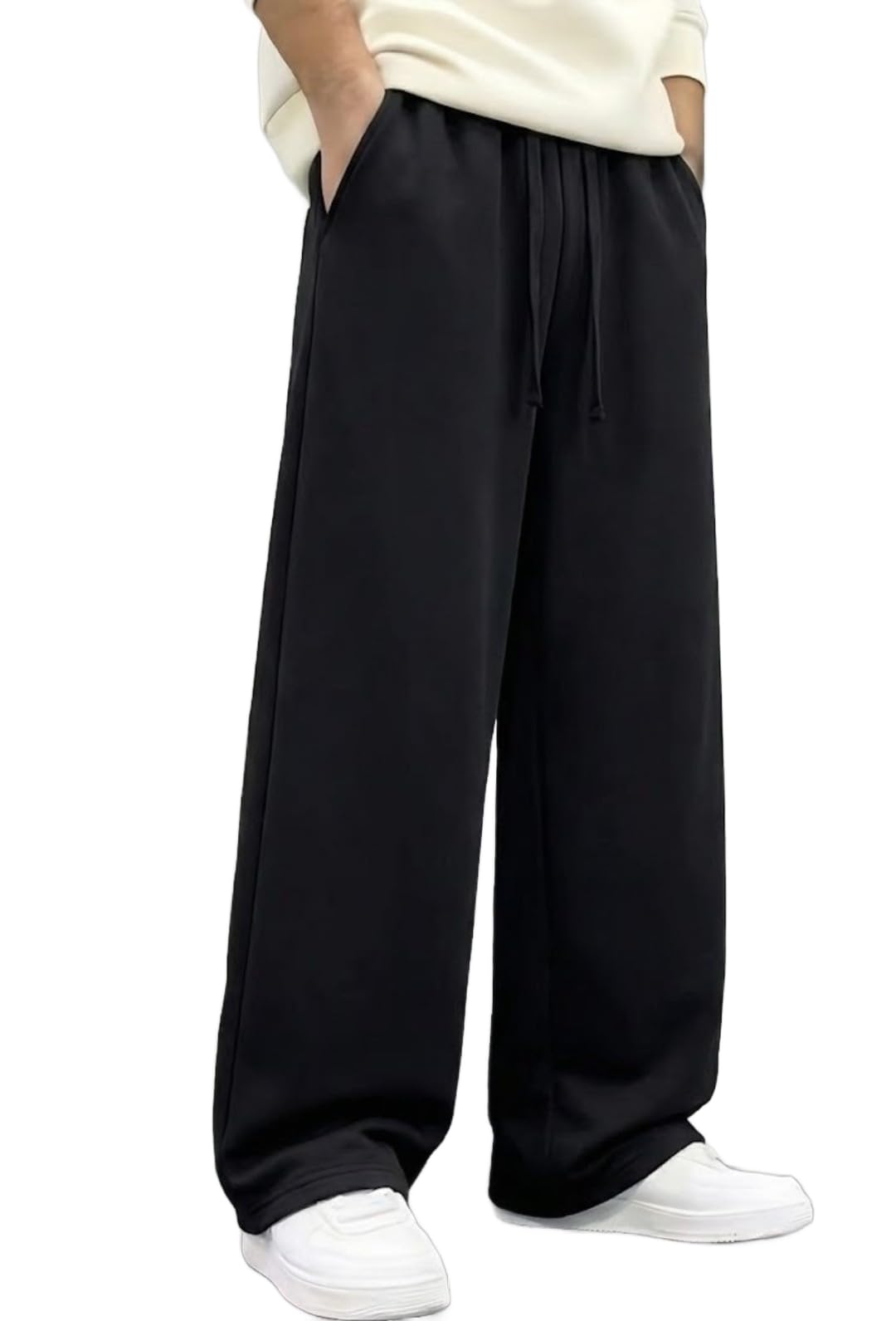 dockstreet Track Pant for Men || Baggy Fit || Track Pants || Full Elastic Jogger Track Pant || 100% Cotton-picture-47