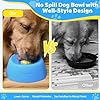 Yipetor Slow Feeder Dog Bowls for Liquid Treat, Anti-Slip【Entertained Ball-in】 Bone Broth Dog Lick Bowl, 3/4 Cup Yogurt Pup Lick Toy for Large Medium Small Breeds Dietary Supplement/Post-op Nutrition #2
