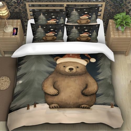 Housse de couette chrétienne 200x200 anti-plis fermeture éclair - 5