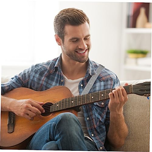 FAVOMOTO 1Pc Sangle De Guitare Acoustique À Cordes Support De Guitare Sangle D’Instrument en Cuir Robuste Ceinture D’Épaule De Guitare Cordes De Guitare Basse Sangles Réglables Portable - Les Beatles, Paul McCartney, John Lennon, RIngo Starr, George Harrison FAVOMOTO 1Pc Sangle De Guitare Acoustique À Cordes Support De Guitare Sangle D'Instrument en Cuir Robuste Ceinture D'Épaule De Guitare Cordes De Guitare Basse Sangles Réglables Portable – Image 3