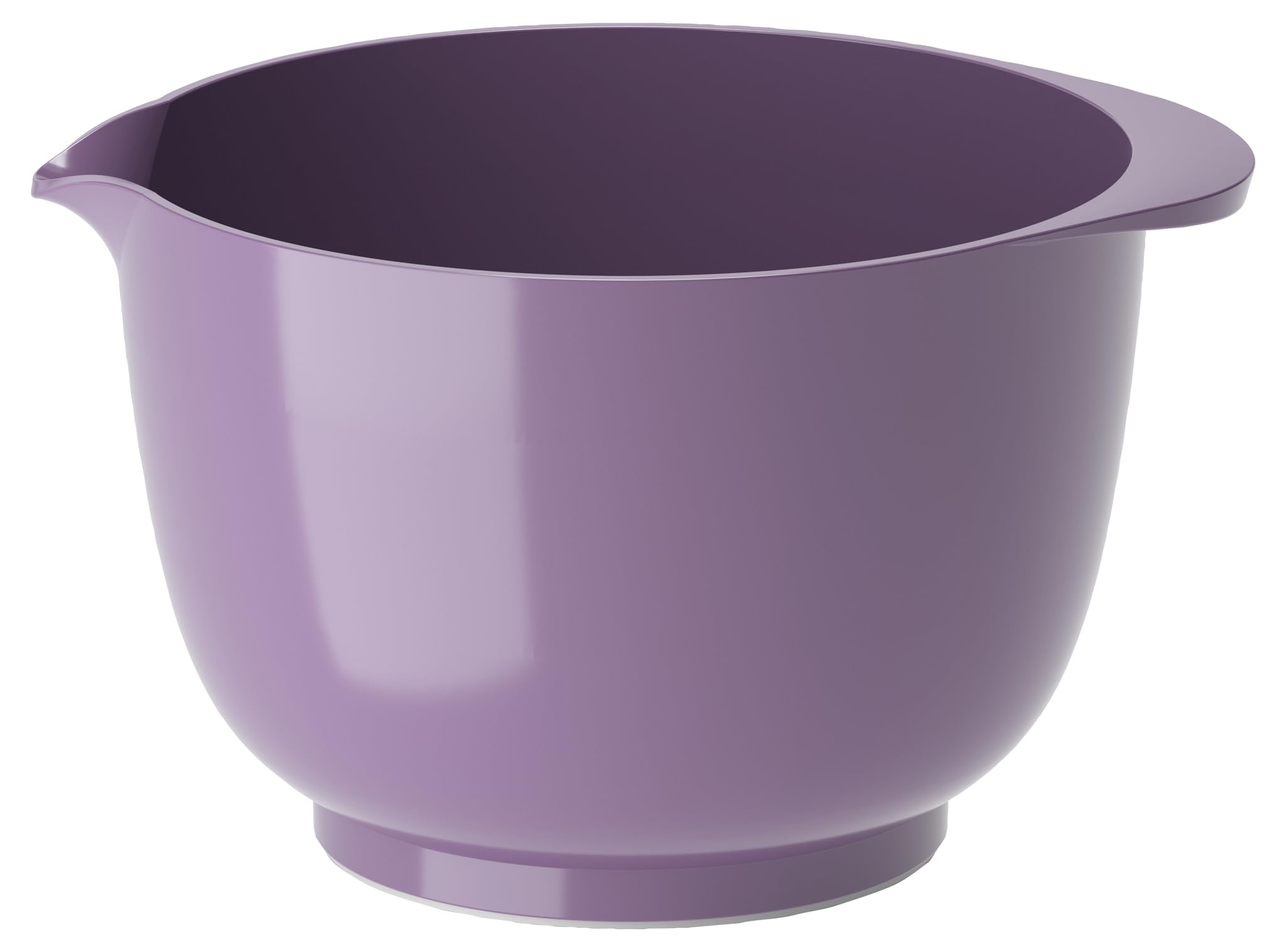 Rosti Margrethe Mixing Bowl, 2 Litre Unbreakable Bowl, Pastry Bowl, Yeast Bowl with Good Handle, Recyclable Plastic, Lavender