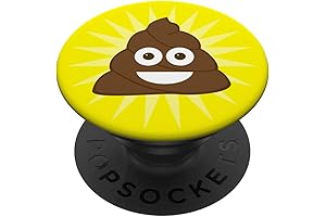Poop Yellow PopSockets PopGrip: The Epitome of Playful Phone Grip