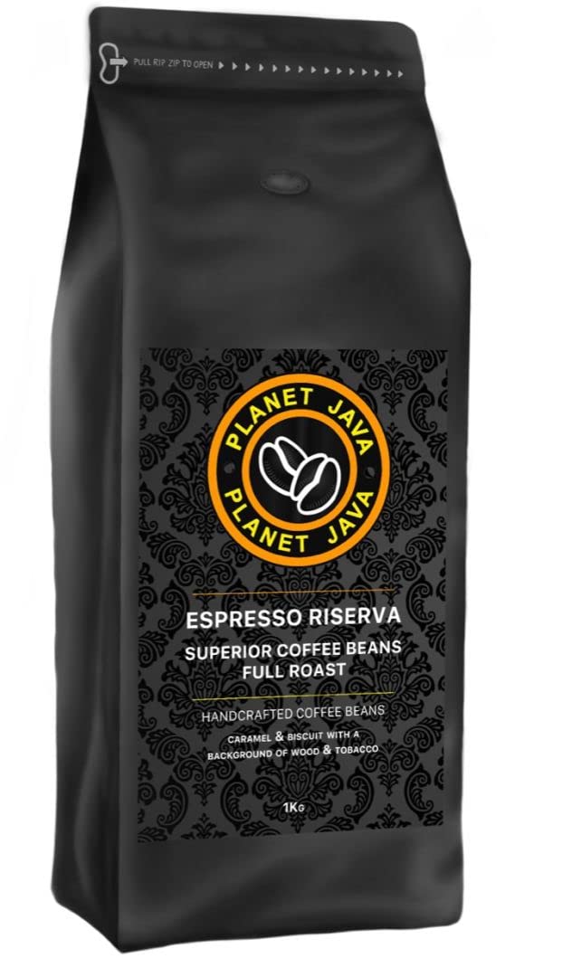 Buy Planet Java 100% Arabica Espresso Riserva Medium Roast Coffee Beans ...