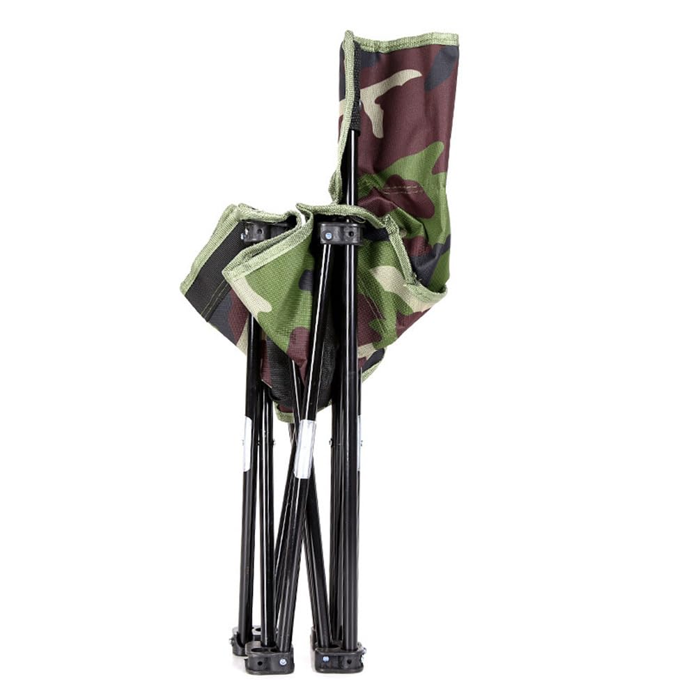 Sedia Pieghevole Da Campeggio Leggera Borsa Da Trasporto Moda Mimetica Per Pesca Escursionismo Spiaggia Stile Casual Casuale