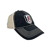1863FC Fulham FC Vintage Trucker Hat - Black