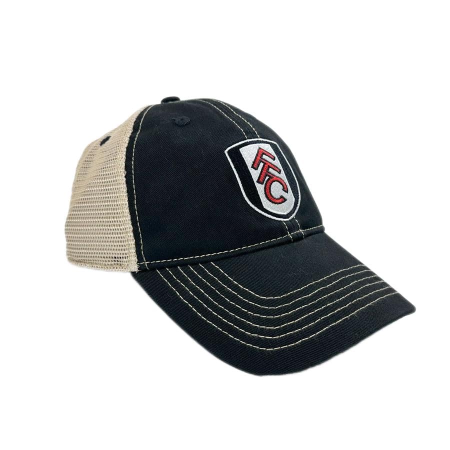 Fulham FC Vintage Trucker Hat - Black
