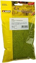 NOCH Streugras „Frühlingswiese“ für Modellbau, Grüntöne, 100g Beutel für die Spurweiten H0, TT, N, Z