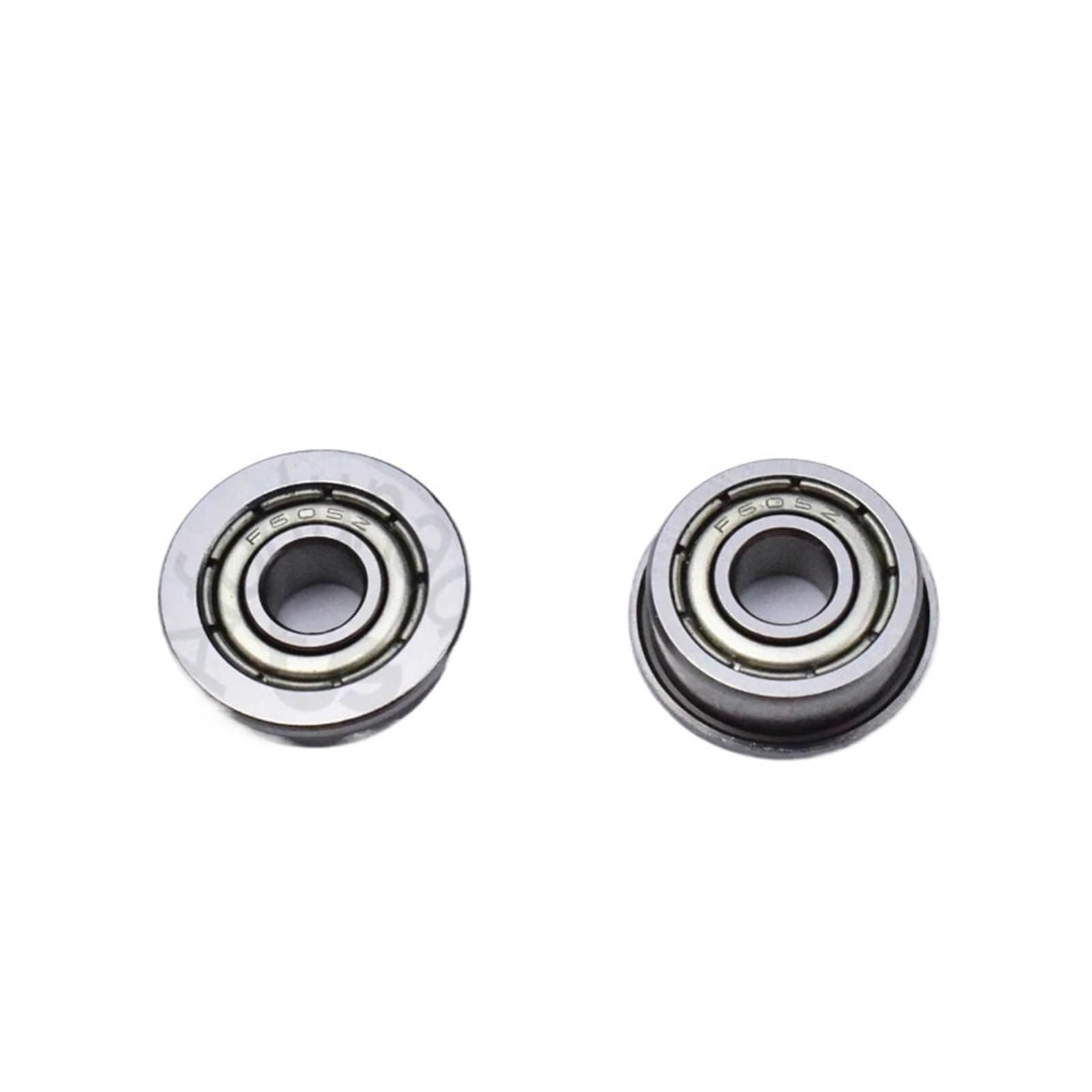 Uszczelka bimetaliczna Tarcza Mikro łożysko zwykłe 10 szt. F605ZZ 5 * 14 * 5 mm ABEC-5 Łożyska kołnierzowe Łożysko ze stali chromowanej