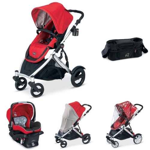 britax b ready red