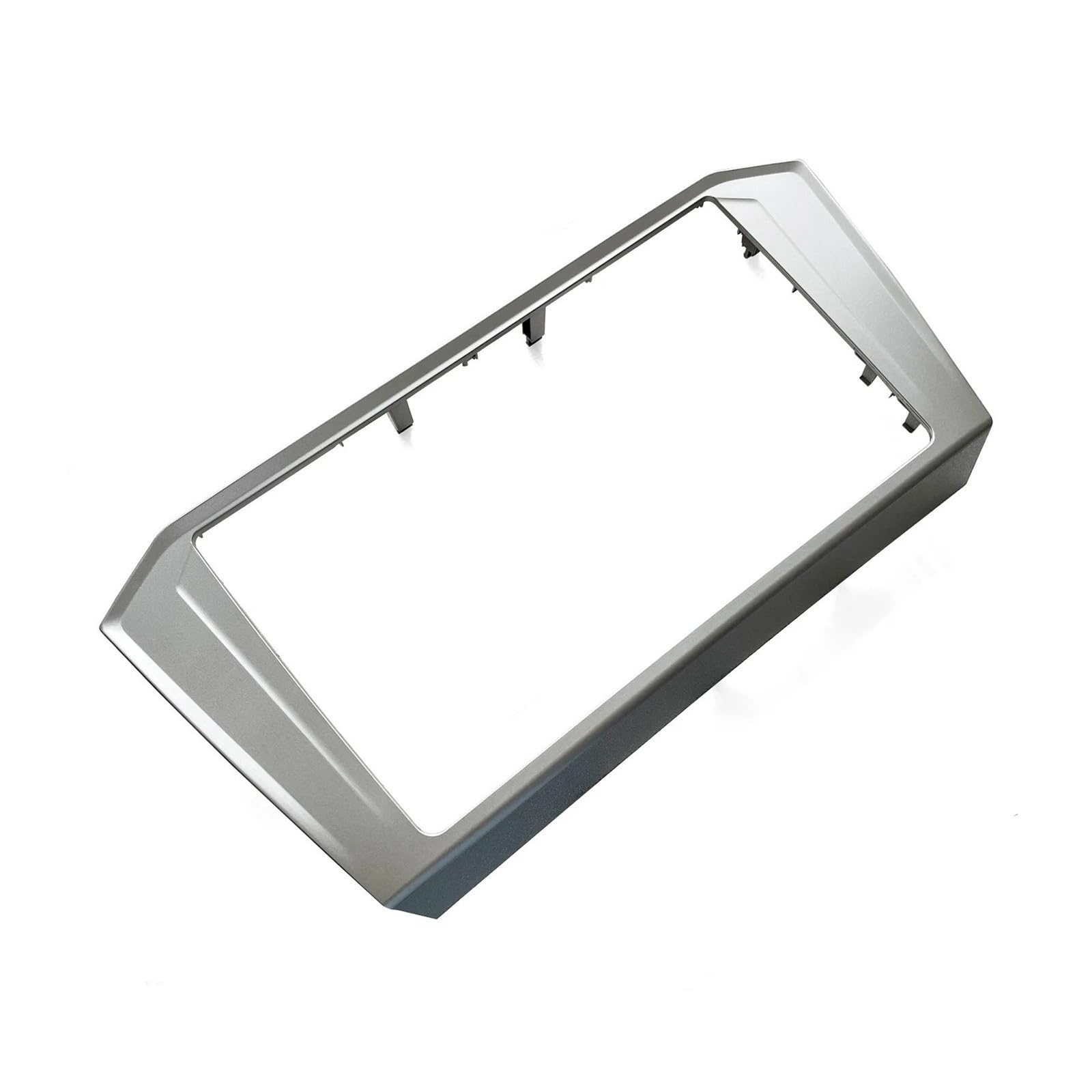 Mascherina Autoradio Cornice Stereo per VW per Passat B8 Dopo Il 2018 Anni MIB 3 Cornice Radio Pannello CD da 8 Pollici OEM ABS Headunist Schermo Argento