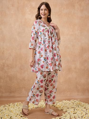 Image of Globus Women Co-ord Set (GS574935 White XS)