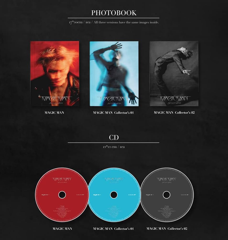 Amazon.co.jp: ガッセブン Jackson Wang - MAGIC MAN (Vol.2) アルバム