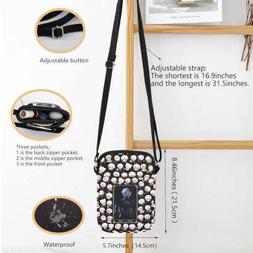 BG3 Astarion Merch Astarion Vampire Inspired Crossbody Bag BG3 Gamer Gift Role Play Game Themed Gift2