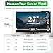 [2 Pack] Magnetic Hanging 27 Inch Computer Anti Blue Light Screen Protector for 16:9 Aspect Ratio Widescreen Monitor, Eye Protection Anti-Glare Light Screen Protector, Removable 27in Protective Film