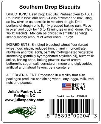 Miniatura 3 de Real Southern Buttermilk Biscuits - Bolsa de tela de 10 onzas