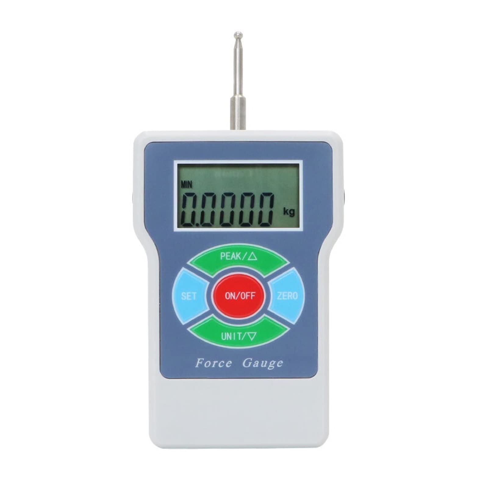 Digital Force Gauge Digital Push Pull Force Meter Electronic Tension Gauge Digital Tension Meter Portable Force Meter Force Tester Gauge Meter(3N)