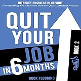 Quit Your Job in 6 Months: Book 2: Internet Business Blueprint (Formulating Your Business Plan for Quick, Efficient Results)