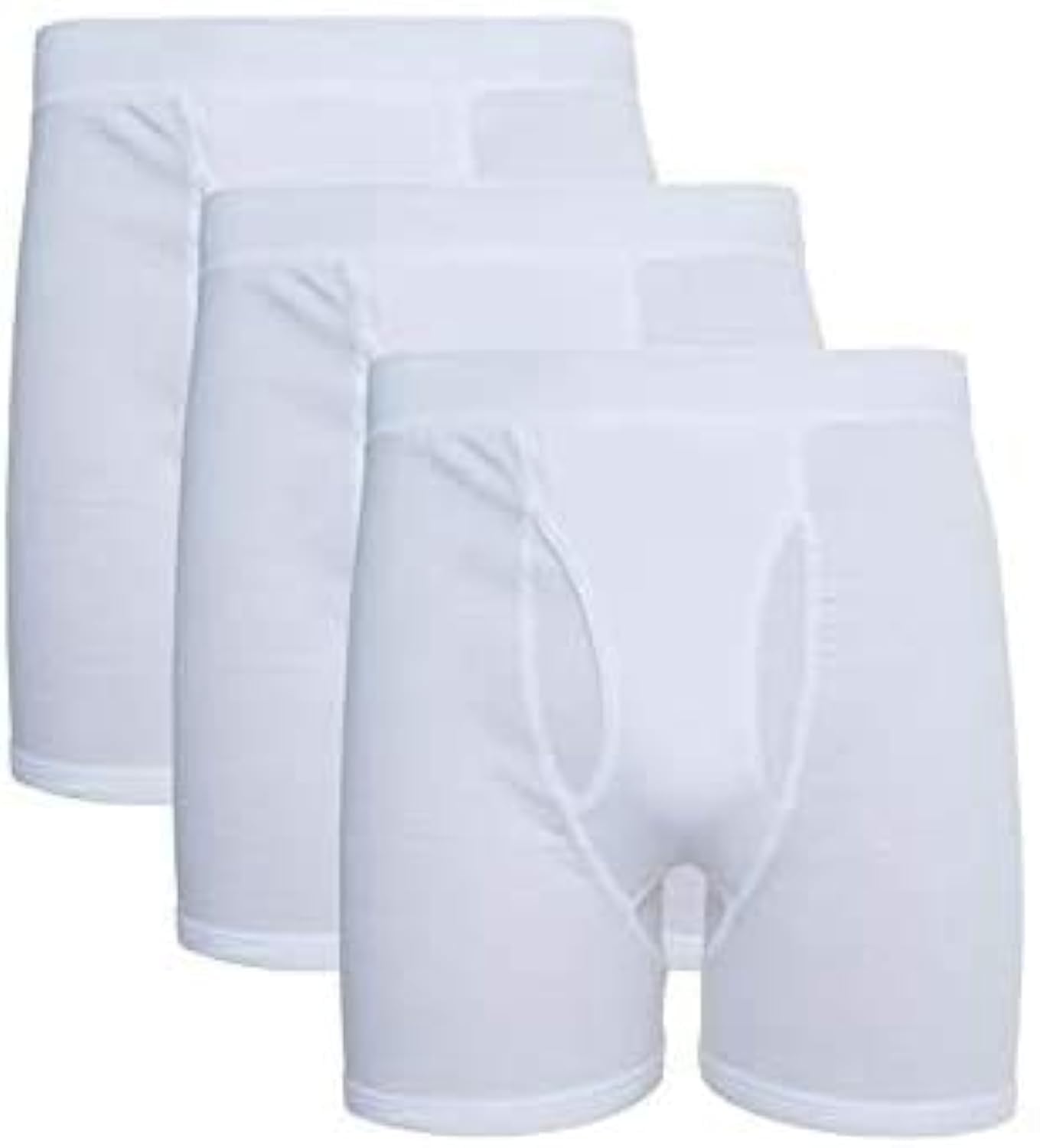 Men White Boxer, set of 3 pcs