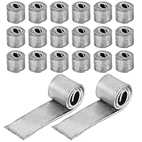 Tkxjry 20 Pezzi Piombo Morbido, Pesca Piombo Morbido, per Bilanciare Accessori da Pesca