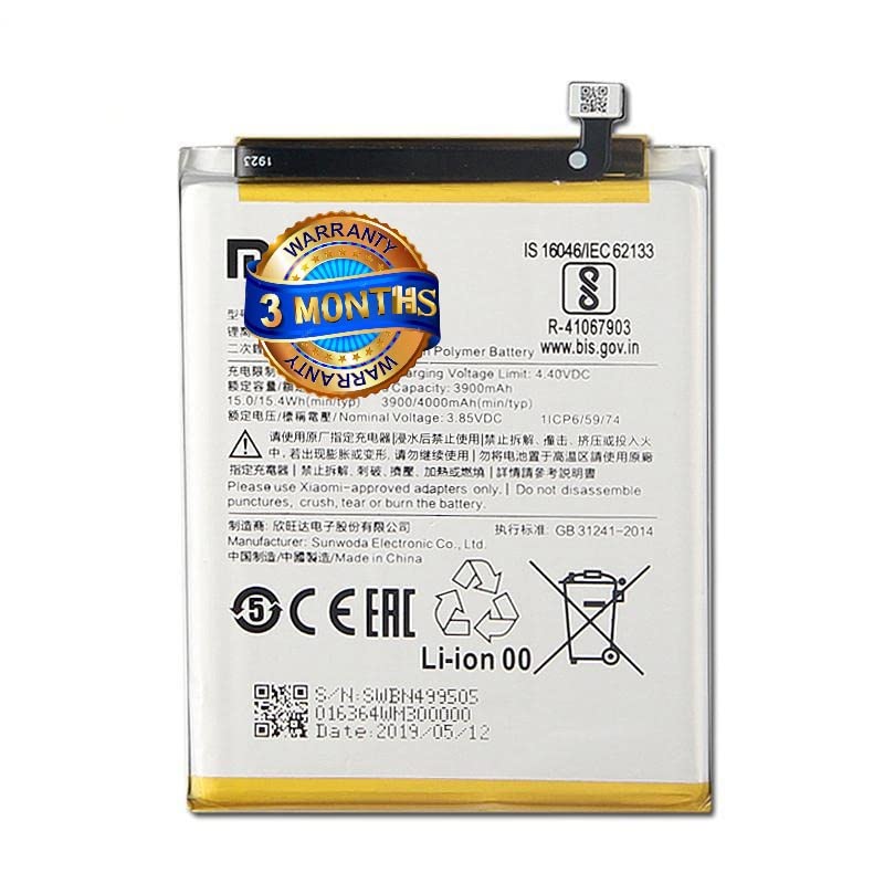 Image of Original Battery BN49 for Xiaomi 7A / Redmi 7A / mi 7A, 4000mAh (3 Months Warranty)
