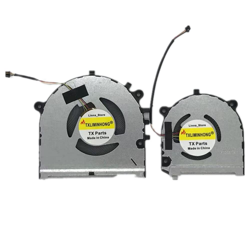 New Compatible CPU and GPU Cooling Fan for Lenovo ThinkBook 13s-IML 13s-IWL Series DFS5K123043630 FLDU DFS150305140T FL03 DC5V 0.5A Fan