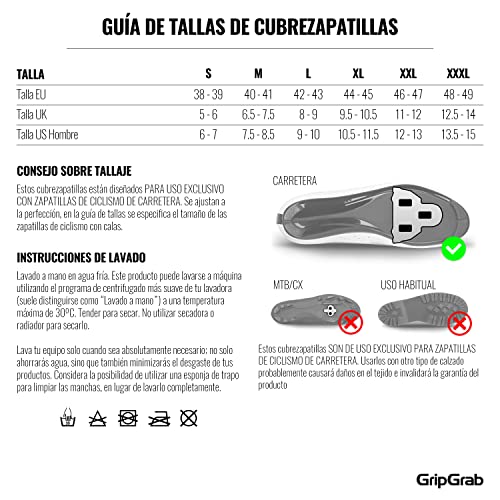 Cubrezapatos aero GripGrab Aqua Shield High Cut Pro de alto rendimiento 6