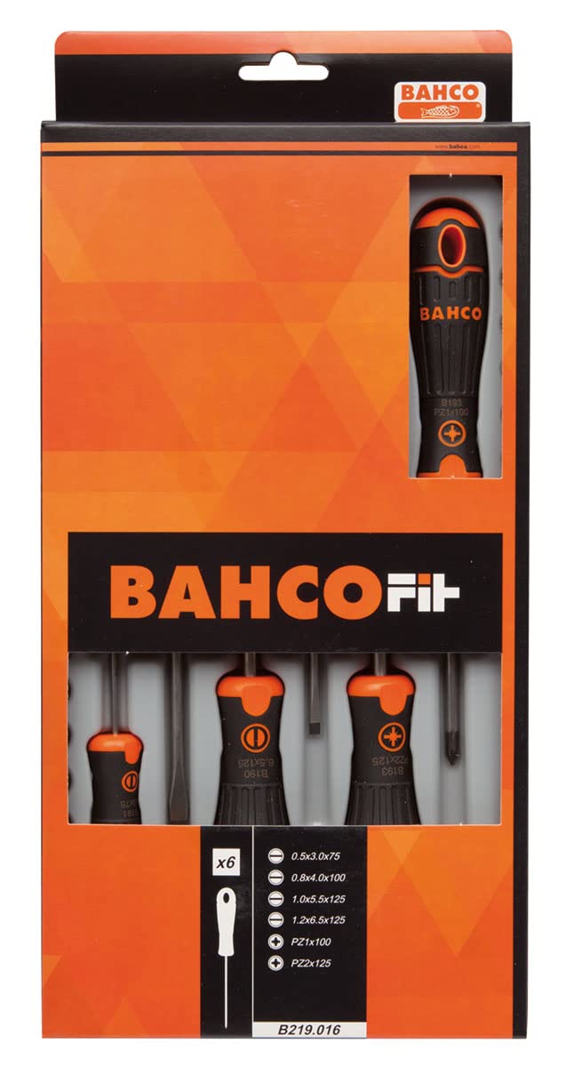 Bahco B219.016 Bahcofit Screwdriver Set6 Piece Bah219016 from B&Q