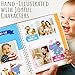 Baby Memory Book for Boy or Girl | First 5 Years Keepsake Journal Baby Book to Record Milestones and Photos | Gender Neutral Scrapbook for Newborn Babies with 12 Monthly Stickers