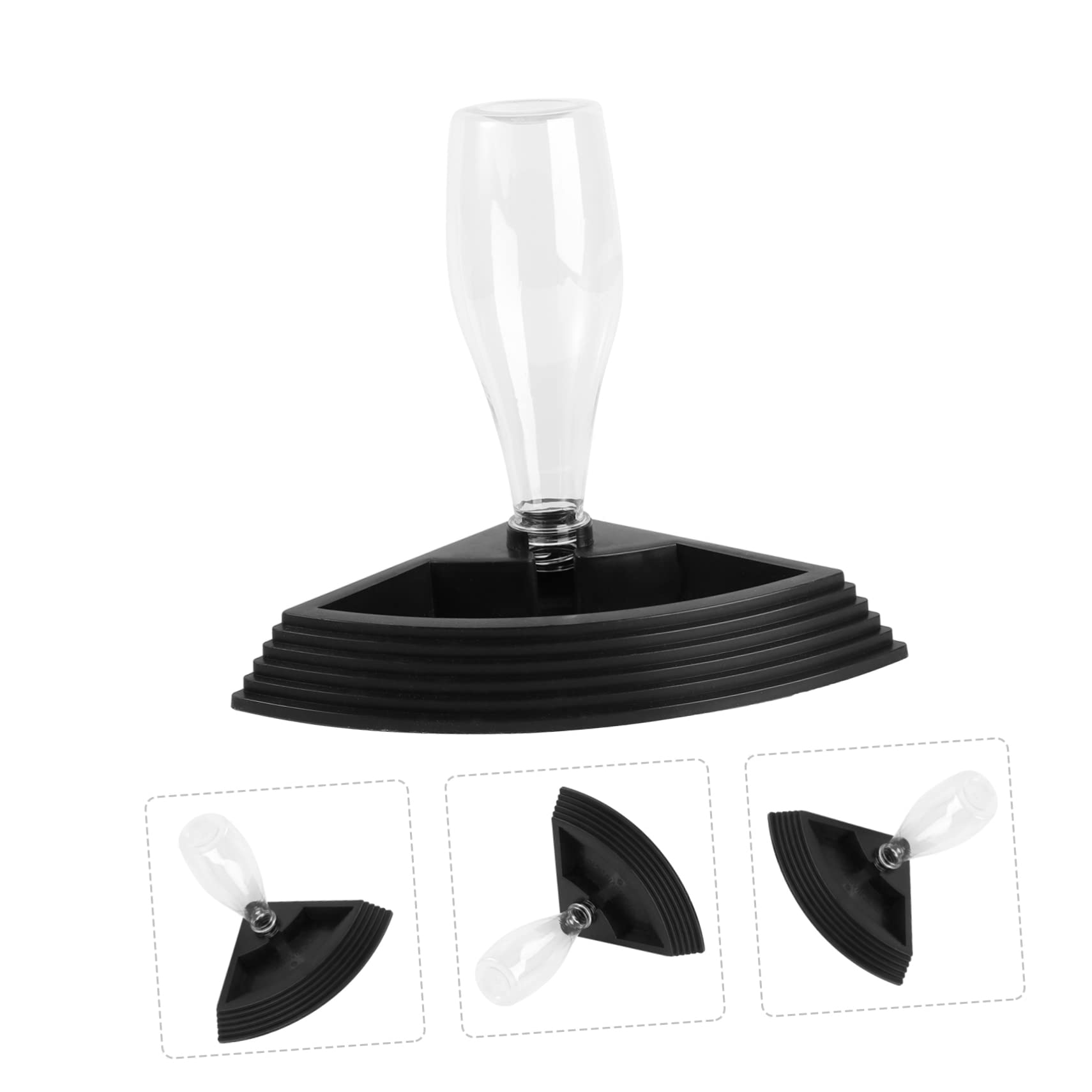 DOITOOL 3pezzi Ciotola per Rettili con Dispenser Automatico per Cibo Design Salvaspazio Facile da Pulire per Tartarughe e Lucertole capacità Materiale Stabile e Sicura