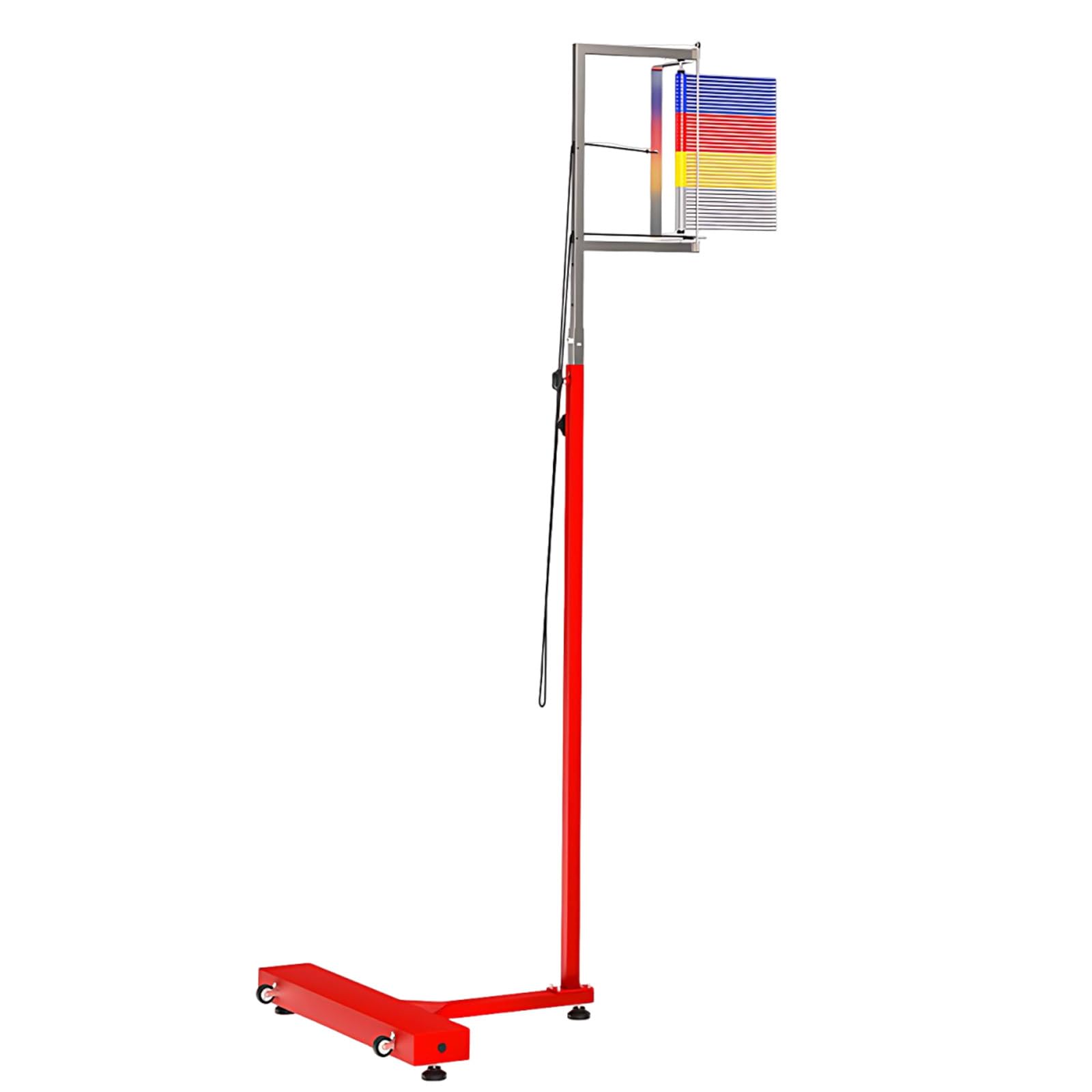 MIAOXIAOLONG Vertical Jump Measurement Tool – 1.4m–3.6m Adjustable Height Vertical Jump Tester, Floor-Standing Jump Trainer for Volleyball Training, Sports Camps, and Home Use 1.4m~2.8m