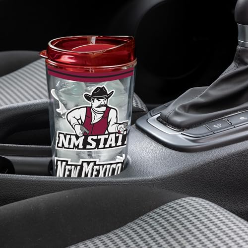 Image of Rico Industries NCAA College Double Wall Mayhem 16oz Or 20oz Tritan Tumbler W Lid
