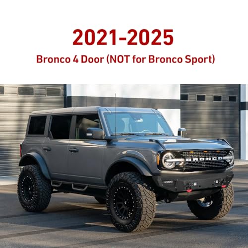 Estribos laterales 4 puertas para Bronco 2021-2026 miniatura 3