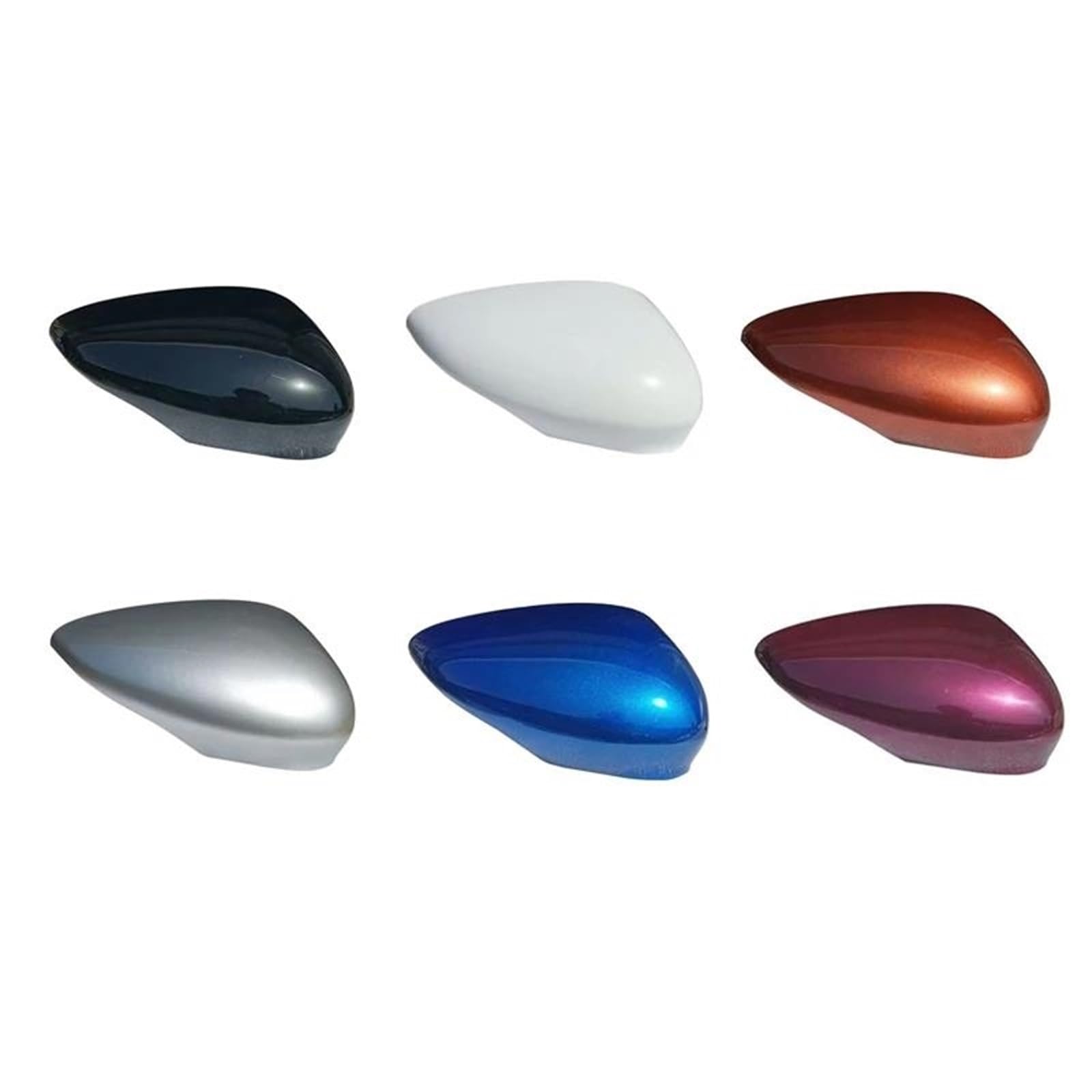 Tapa Espejo retrovisor Coche Para Ford Para Fiesta 2009-2015 Carcasa Espejo Retrovisor Accesorios Automotrices Cubierta De Espejo Lateral Cubierta Retrovisor Puerta(Izquierda Blanca)