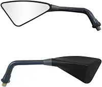 Retrovisor Arrow Esportivo Preto com Rosca para motos Yamaha