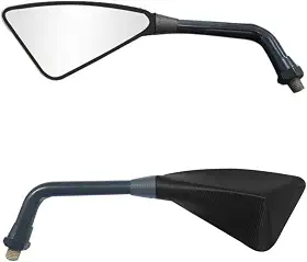 Retrovisor Arrow Esportivo Preto com Rosca para motos Yamaha