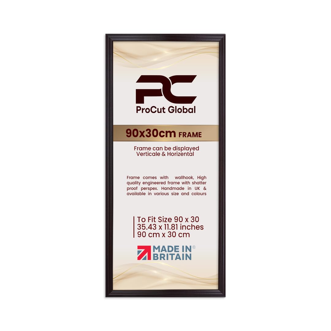 Procut Global Classic Rose Wood Picture Frames For Photos - 90x30cm