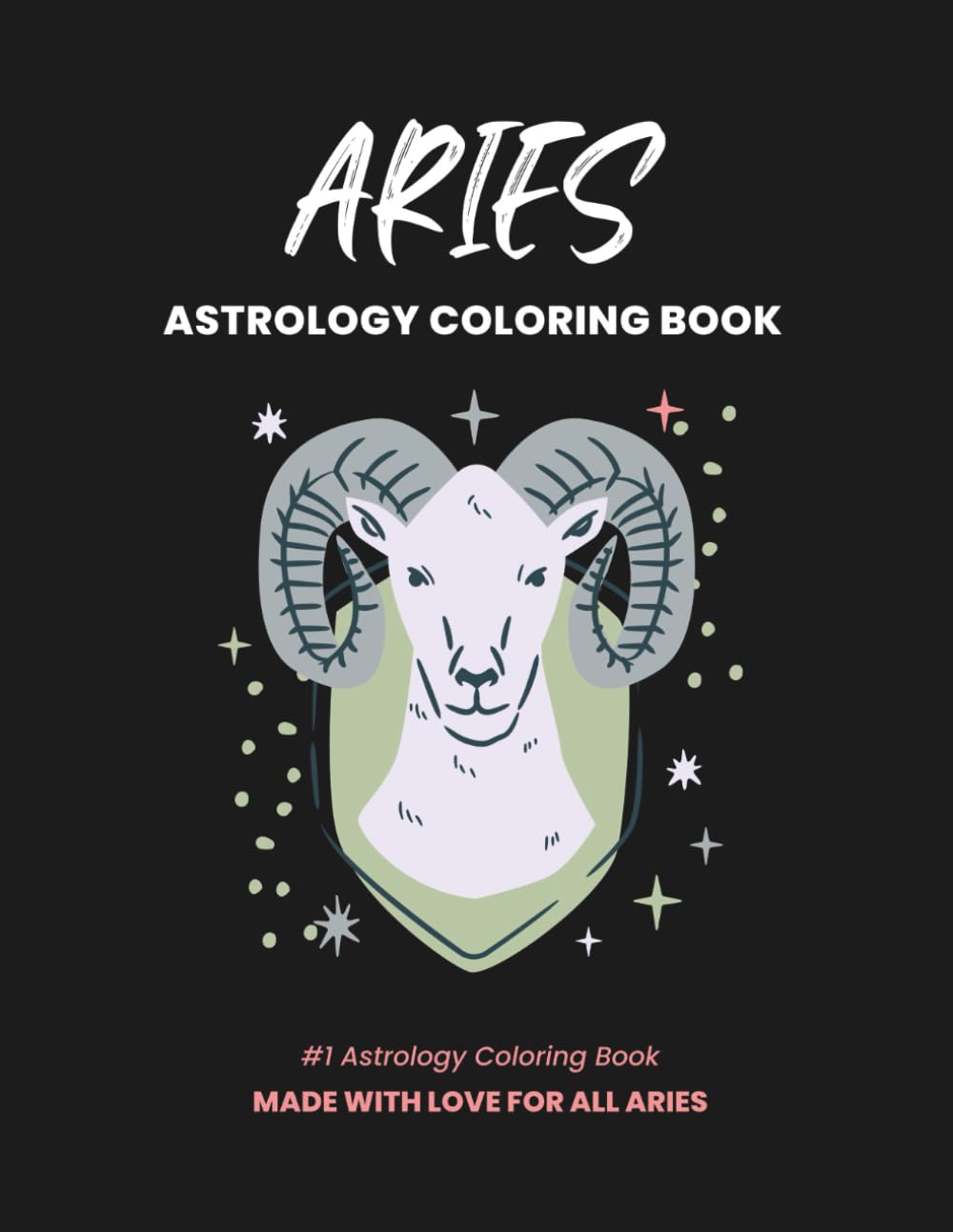 Aries Astrology Coloring Book
