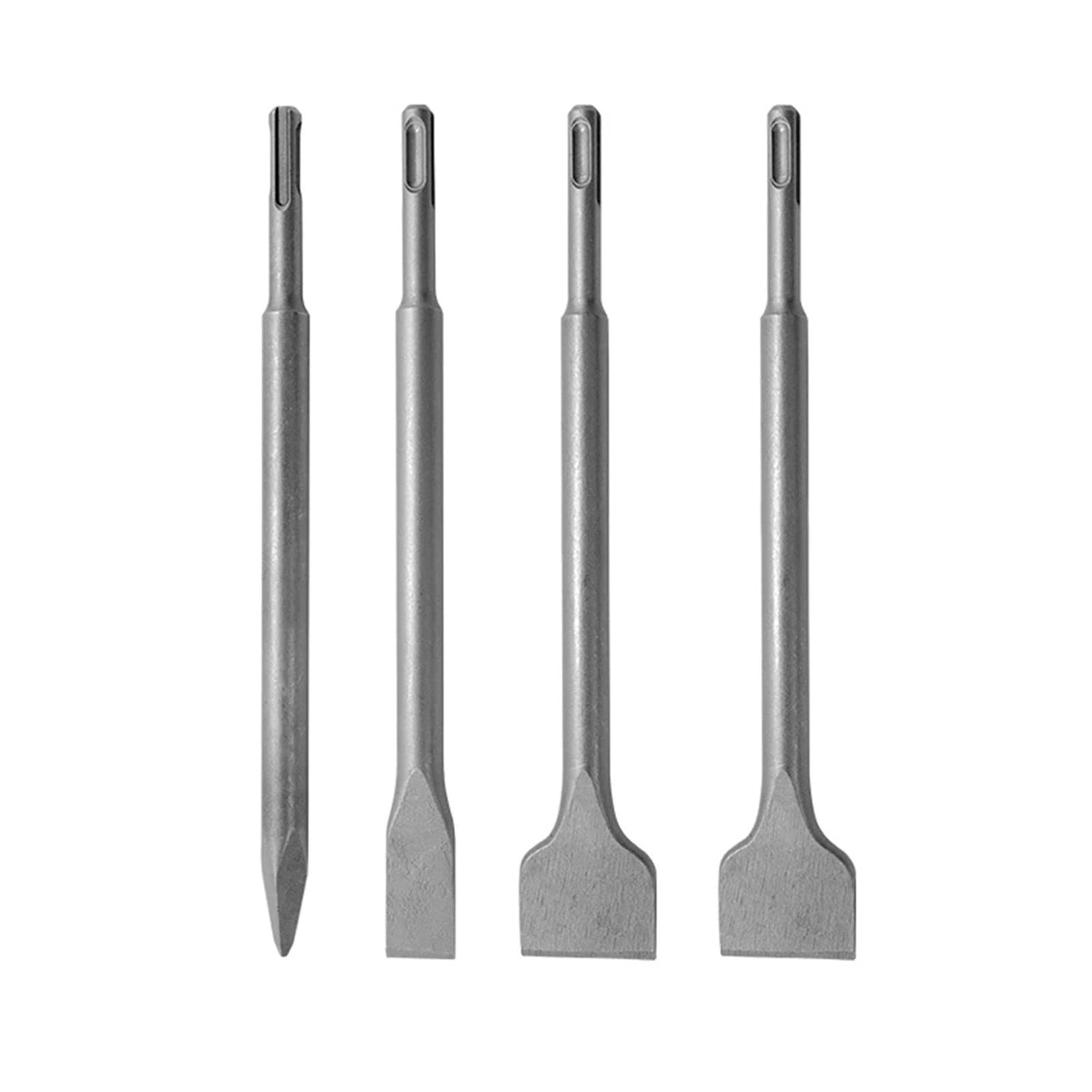 Ensemble de 4PCS 250mm SDS S-Harp Flat Widening Burin pour Brique Pierre Béton
