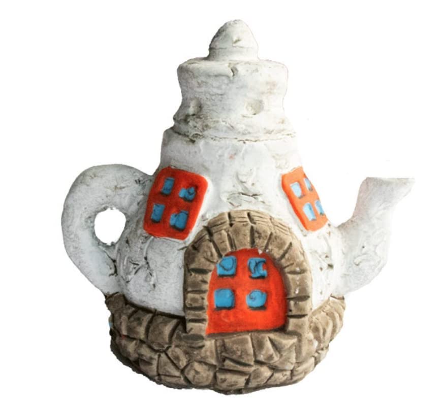 PC Industries Ltd Rowan Secret Fairy Garden Teapot House Decorative Ornament Secret Gift