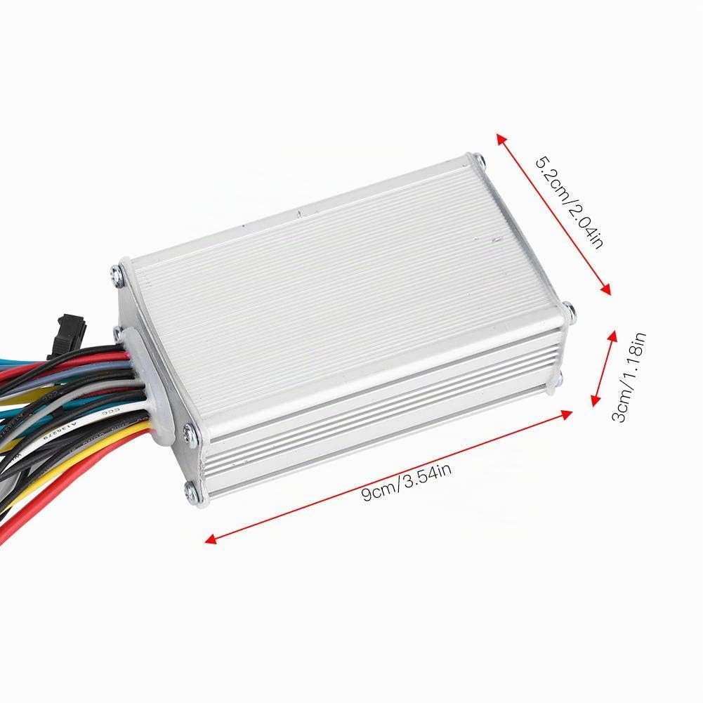 MAGT Elektroroller Brushless Motor Controller Kit, Wasserdichtes LCD Display Bürstenlose Controller Kit für Elektrofahrrad E-Bike E Scooter(350W36V)