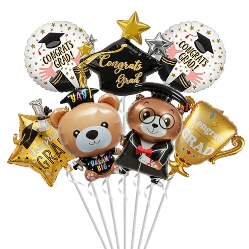 Graduation Balloons Class of 2026 Graduation Foil Balloons for Kindergarten College 2026 Grad Party Decorations