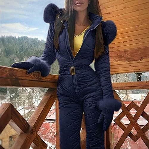 iSunday - Tuta da Neve a Pezzo Unico, da Donna, Invernale, Caldo, per Sport  all'Aria Aperta, Pantaloni da Sci, Impermeabile e Antivento, Blue, Small :  Amazon.it: Abbigliamento