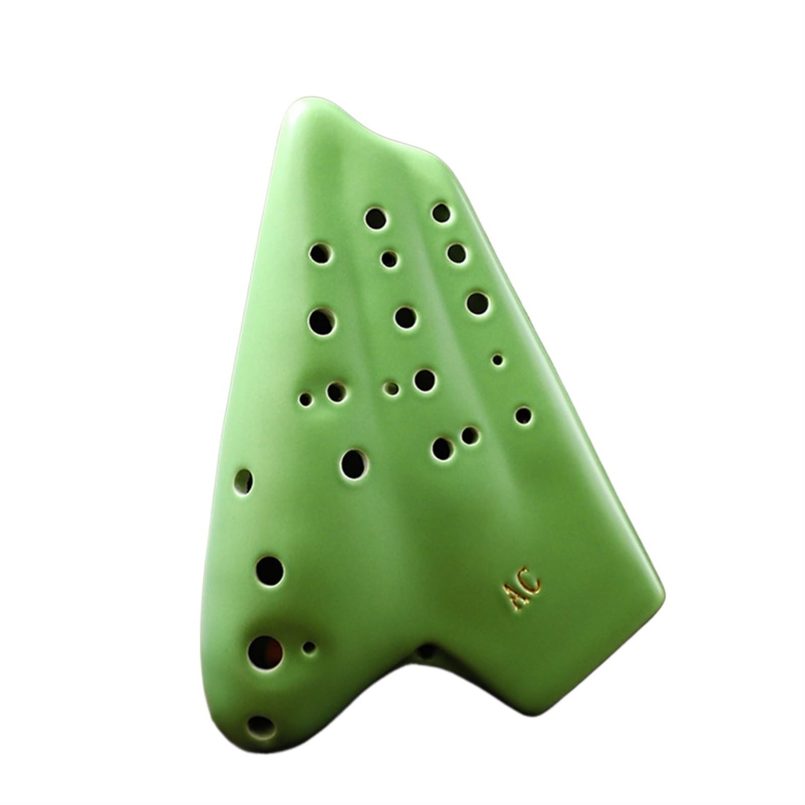 Instrument ocarina, 21 otworów C Tonality Trójrurowa okaryna Rozmiar 17cm x 12cm(A)