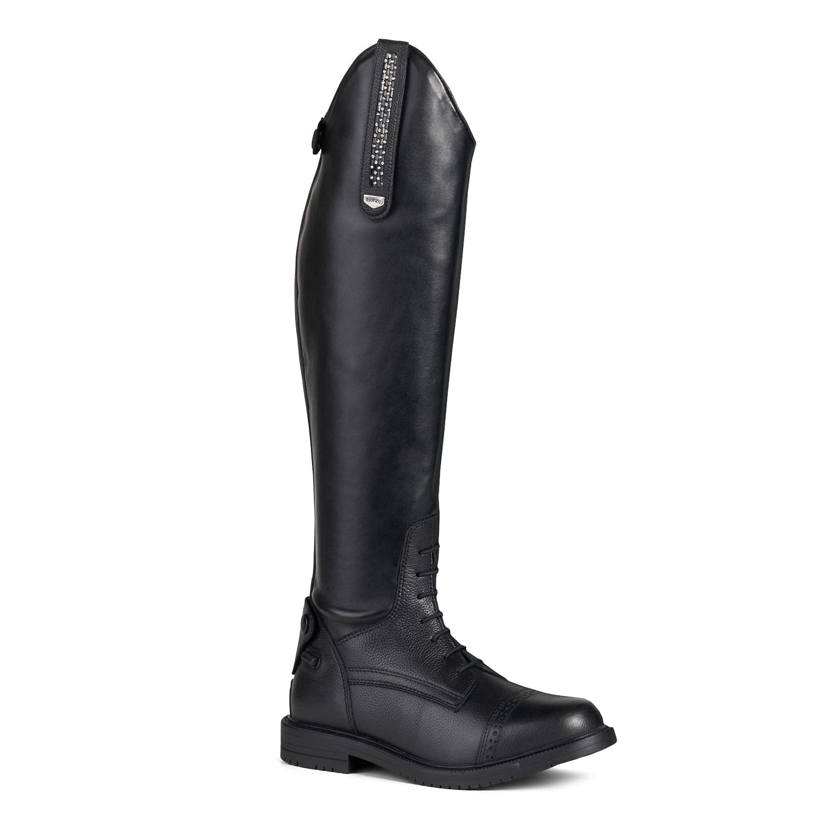 Horze Verona - Stivali da equitazione, Nero (Nero ), 39 EU