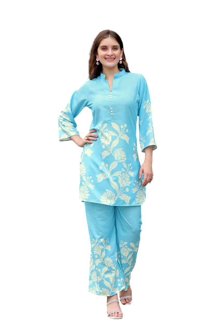 Women's Korean Style Co-ord Set, Half Sleeve Jumpsuit, Cotton Blend Casual Streetwear, Regular Fit-picture-18