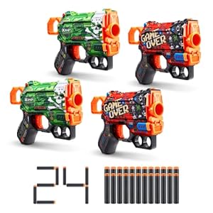 X-Shot Skins Menace Blaster 4er Pack