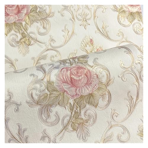 Papier peint floral solution rénovation murale salon et chambre - 6