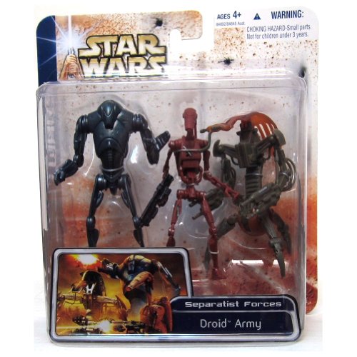 Star Wars Droid Army de Clone Wars le cadeau idéal pour les passionnés d'univers intergalactiques